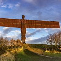 Buy canvas prints of Angel of the North by Kevin Tate