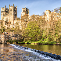 Buy canvas prints of Durham Cathedral by Kevin Tate