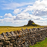 Buy canvas prints of lindisfarne castle by Northeast Images