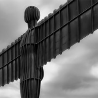 Buy canvas prints of angel of the north. by Northeast Images
