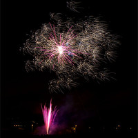 Buy canvas prints of fireworks by Northeast Images