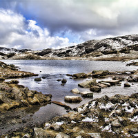 Buy canvas prints of Sprinkling Tarn by Northeast Images