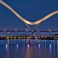 Buy canvas prints of Infinity Bridge by Northeast Images