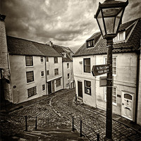 Buy canvas prints of Whitby Steps by Northeast Images