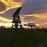 Buy canvas prints of Consett Sculptures by Northeast Images