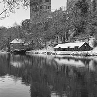 Buy canvas prints of Durham Cathedral in Winter by Northeast Images