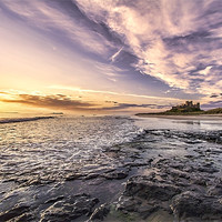 Buy canvas prints of Bamburgh Castle by Northeast Images