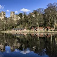 Buy canvas prints of Durham Cathedral Reflections by Northeast Images