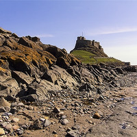 Buy canvas prints of Lindisfarne Castle by Northeast Images