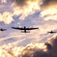 Buy canvas prints of Battle of Britain Memorial Flight by Northeast Images