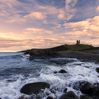 Buy canvas prints of Dunstanburgh Castle by Northeast Images