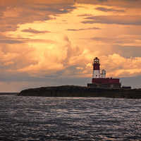 Buy canvas prints of Longstone Lighthouse by Northeast Images