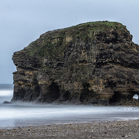Buy canvas prints of Marsden Rock by Northeast Images