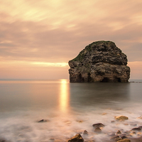 Buy canvas prints of Marsden Rock by Northeast Images