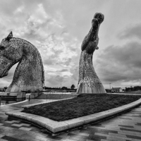 Buy canvas prints of Kelpies by Northeast Images