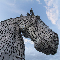 Buy canvas prints of  kelpies by Northeast Images