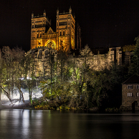 Buy canvas prints of  Durham Lumiere 2015 by Northeast Images