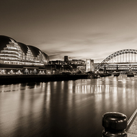 Buy canvas prints of  Newcastle Quayside by Northeast Images