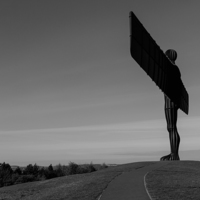 Buy canvas prints of  Angel of the North by Northeast Images