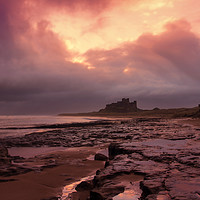 Buy canvas prints of Bamburgh Castle  by Northeast Images