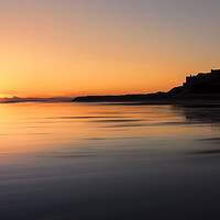 Buy canvas prints of Bamburgh Panorama by Northeast Images