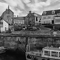 Buy canvas prints of Seahouses panorama by Northeast Images