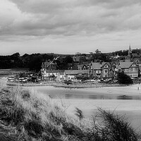 Buy canvas prints of Alnmouth Panoramic by Northeast Images