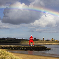 Buy canvas prints of South Shields Rainbow by Northeast Images