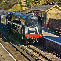 Buy canvas prints of Goathland Station. by Trevor Kersley RIP