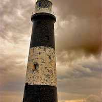 Buy canvas prints of The Old Lighthouse by Trevor Kersley RIP