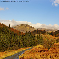 Buy canvas prints of Duddon Valley Autumn by Trevor Kersley RIP