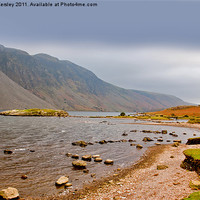 Buy canvas prints of The Bleakness of Wast Water by Trevor Kersley RIP