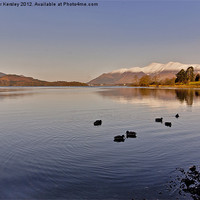 Buy canvas prints of Derwentwater - Lake District. by Trevor Kersley RIP