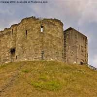 Buy canvas prints of Clifford's Tower - York by Trevor Kersley RIP