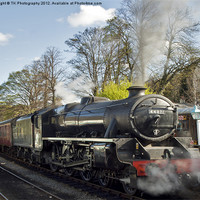 Buy canvas prints of Grosmont Station NYMR by Trevor Kersley RIP