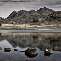 Buy canvas prints of Early Morning at Blea Tarn by Trevor Kersley RIP