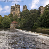 Buy canvas prints of Durham Cathedral by Trevor Kersley RIP