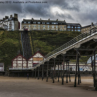 Buy canvas prints of Saltburn By The Sea by Trevor Kersley RIP