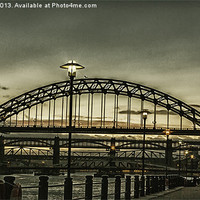 Buy canvas prints of Tyne Bridges by Trevor Kersley RIP