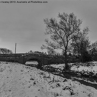 Buy canvas prints of The River in Winter by Trevor Kersley RIP