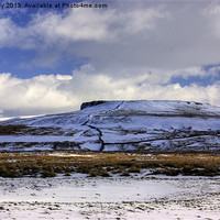 Buy canvas prints of The Dales in Winter by Trevor Kersley RIP