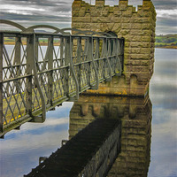 Buy canvas prints of Pump House Reflection by Trevor Kersley RIP