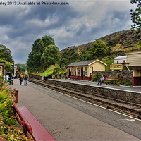 Buy canvas prints of Goathland Station by Trevor Kersley RIP