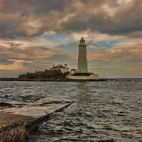 Buy canvas prints of The Lighthouse by Trevor Kersley RIP