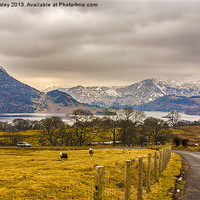 Buy canvas prints of Ullswater View Lake District by Trevor Kersley RIP