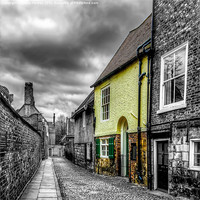Buy canvas prints of Mews Cottage York by Trevor Kersley RIP