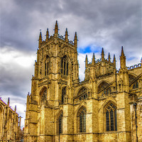 Buy canvas prints of The Minster York. by Trevor Kersley RIP