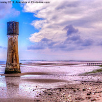 Buy canvas prints of Old Lighthouse River Humber by Trevor Kersley RIP