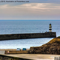 Buy canvas prints of Seaham Harbour  Co Durham by Trevor Kersley RIP