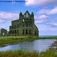 Buy canvas prints of Whitby Abbey by Trevor Kersley RIP